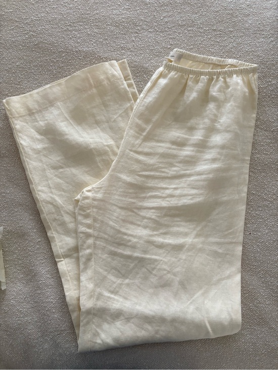 DONNI. Pants - Donni The Linen Simple Pant
